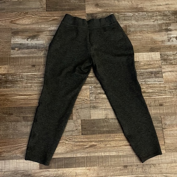Duluth Trading Co Women’s S WearWithAll Ponté Knit Leggings Dark Charcoal Gray - Picture 5 of 5